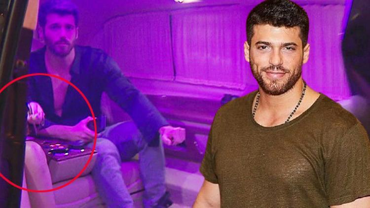 Oyuncu Can Yaman panik anları... Sabah kadar esmer güzelle eğlence!