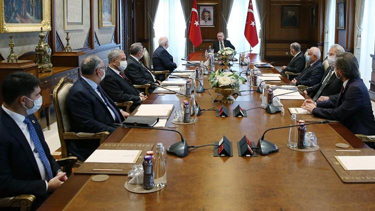 Cumhurbaşkanlığı Yüksek İstişare Kurulu, Cumhurbaşkanı Erdoğan başkanlığında toplandı