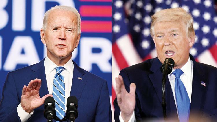 Biden önde, Trump itiraz ediyor... Sayım kavgası