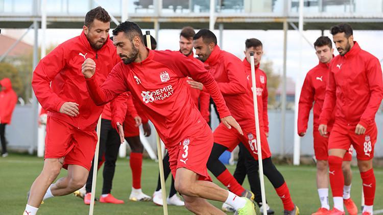 Sivasspor, Galatasaray maçının hazırlıklarını tamamladı