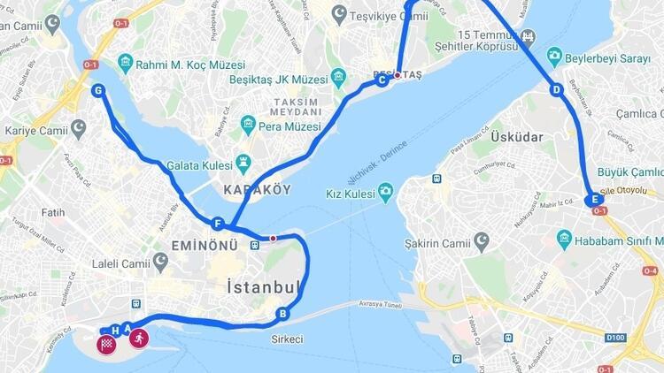 istanbul maratonu kapali yollar listesi aciklandi avrasya maratonu trafige kapali yollar hangileri son dakika flas haberler