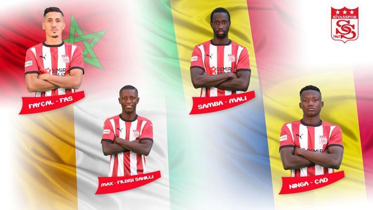 Sivasspor'dan 4 futbolcuya milli davet