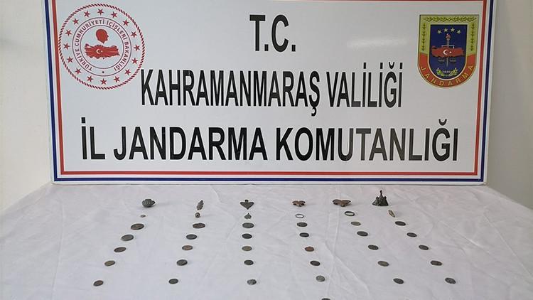 Kahramanmaraş'ta tarihi eser kaçakçılığı