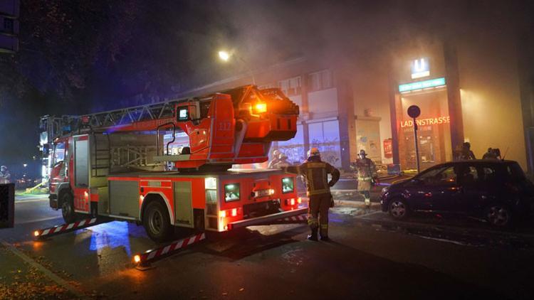Berlin’de korkutan yangın