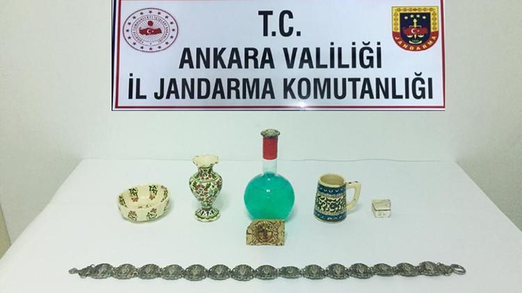 Başkent’te tarihi eser operasyonu
