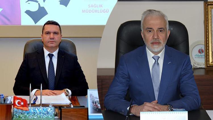 Eskişehir’de sağlık müdürü Uğur Bilge ve başhekim Yaşar Bildirici, koronavirüse yakalandı