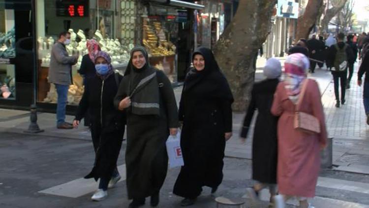 Pendik'te maske denetimi; hiç takmayan ve yanlış takanlara ceza