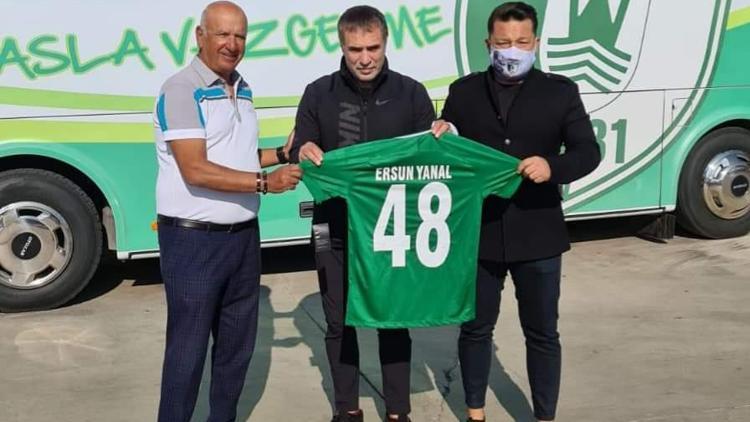 Antalyaspor teknik direktörü Ersun Yanal'dan Bodrumspor'a ziyaret