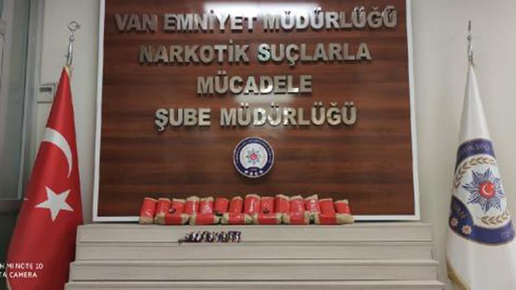 Van'da uyuşturucu operasyonu