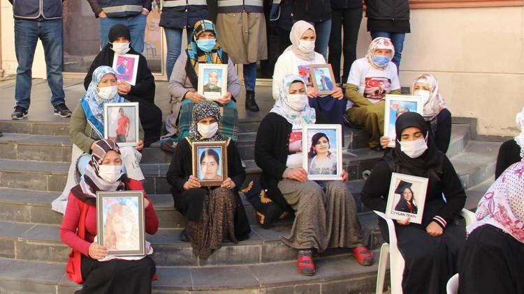 Diyarbakır'da HDP önündeki eylemde 443'üncü gün; aile sayısı 158 oldu