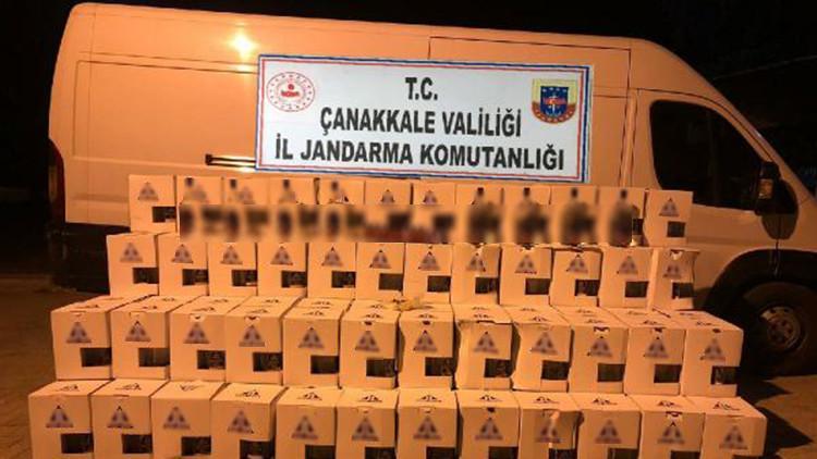 Çanakkale'de sahte içki operasyonu: 2 gözaltı