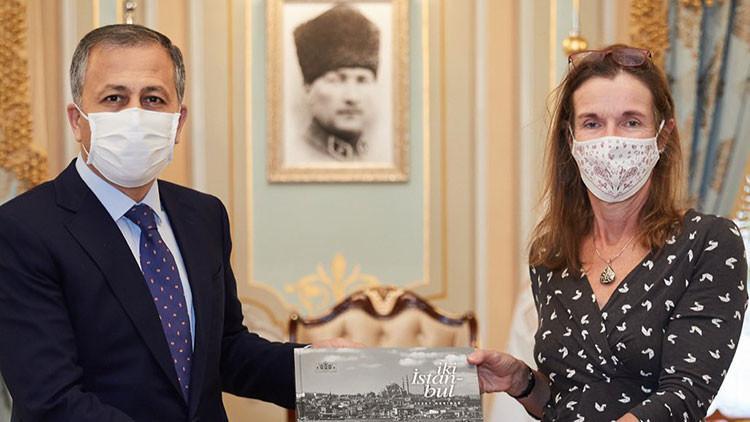 İngiltere Başkonsolosu Slater'dan Vali Yerlikaya'ya veda ziyareti