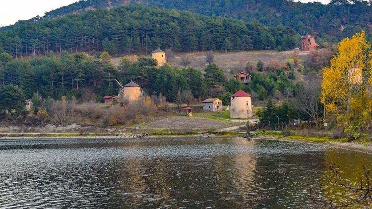 Masalsı bir ortamda doğayla baş başa