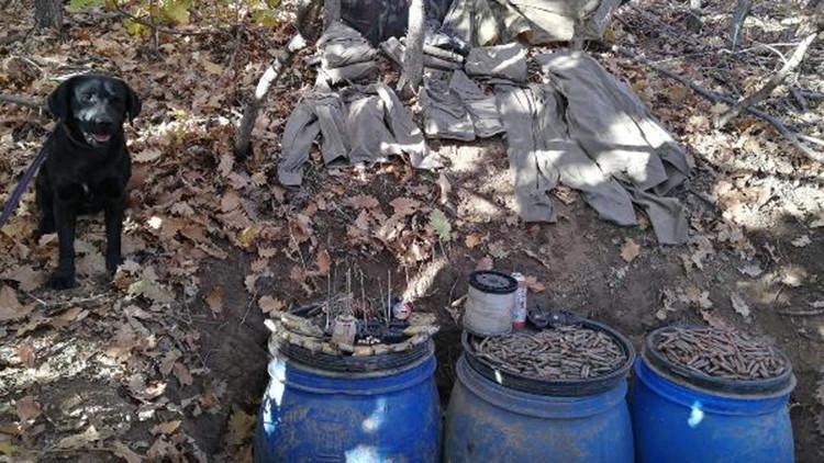 Bingöl'de PKK'nın toprağa gömülü EYP ve mühimmatı ele geçti