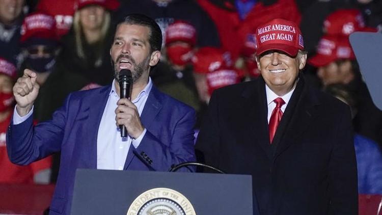 ABD Başkanı Trump'ın oğlu Donald Trump Jr. Kovid-19'a yakalandı