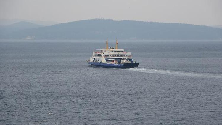 Gökçeada'ya bazı feribot seferleri iptal edildi