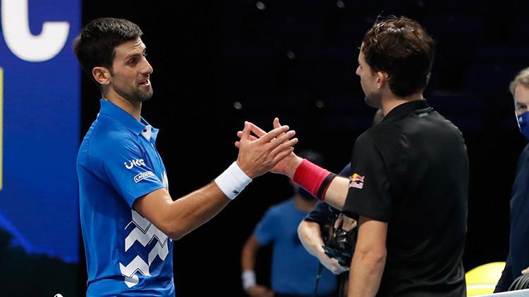 Djokovic'i 2-1 mağlup eden Avusturyalı Thiem finale çıktı