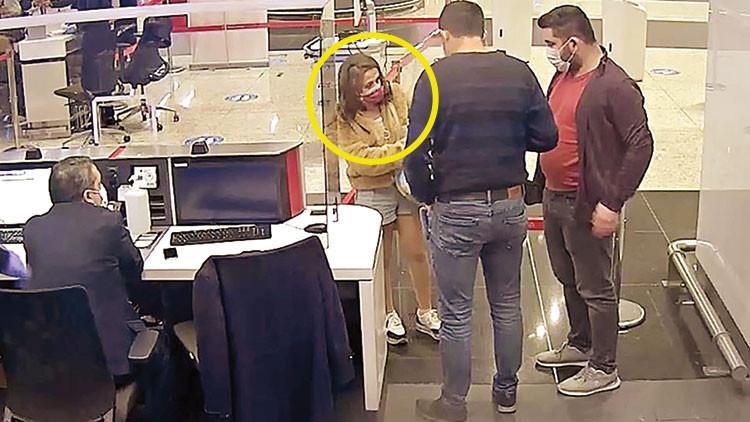 Sahte pasaporta şortlu kamuflaj