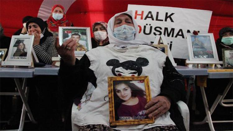 HDP önündeki eylemde 449'uncu gün; aile sayısı 177 oldu