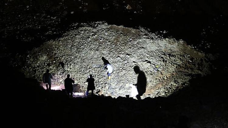 Mersin'de boş arsada patlama