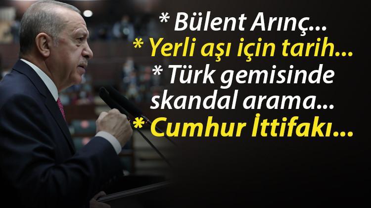 Son dakika haberi: Cumhurbaşkanı Erdoğan'dan Bülent Arınç, koronavirüs aşısı ve gündeme dair açıklamalar!