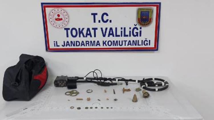 Tokat'ta 21 parça tarihi eser bulundu