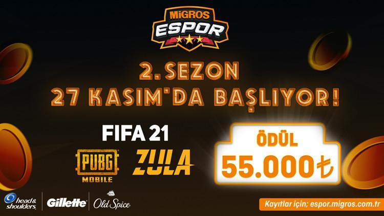 Migros E-Spor Turnuvası'nda ikinci sezon heyecanı