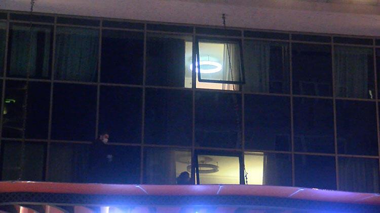 Şişli’de ünlü bir otelin penceresinden düşen kadın yaralandı