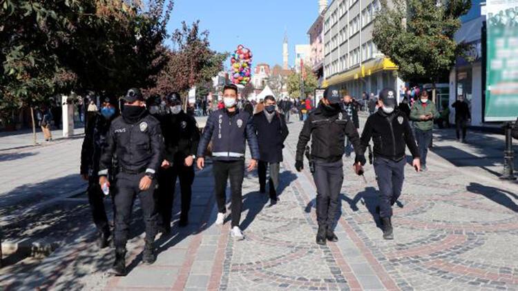 Vaka sayısının arttığı Edirne’de, kuralları ihlal eden turistlere de ceza