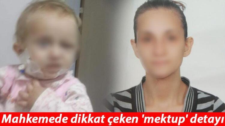 Bebeğine çamaşır suyu enjekte etmişti! Mahkemede dikkat çeken 'mektup' detayı