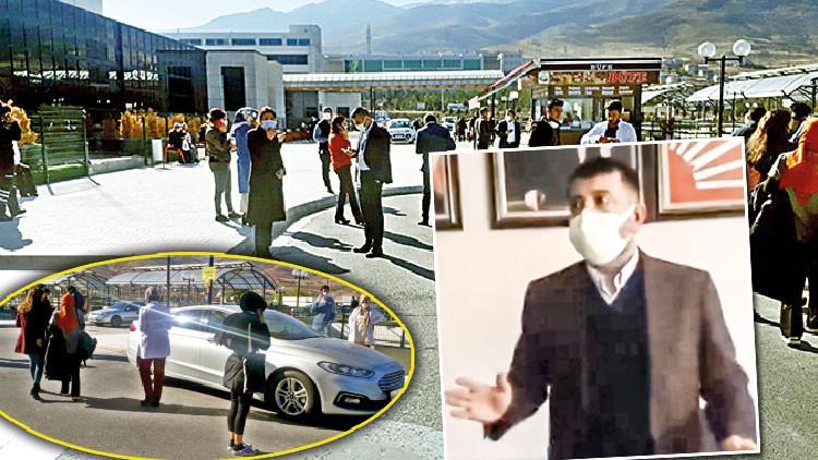 Malatya sarsıldı! CHP'li Ağbaba toplantıda yakalandı: Ahan da deprem oldu...