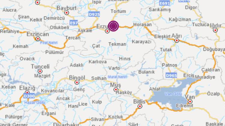 Son dakika haberler: Erzurumda korkutan deprem