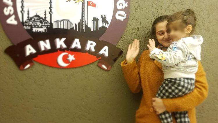 Ankarada babasının kaçırdığı 2 yaşındaki çocuk, bulunup, annesine teslim edildi