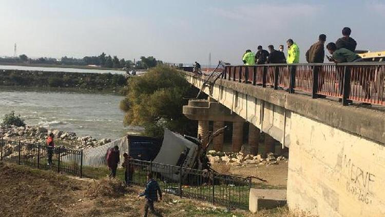 Adanada korkunç olay Köprüden uçtu