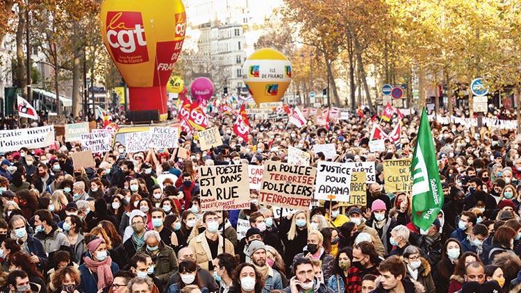 Fransa’da yasa tasarısı sokakları karıştırdı