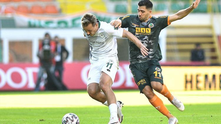 Alanyaspor 1-0 Konyaspor / Maçın özeti ve gol...