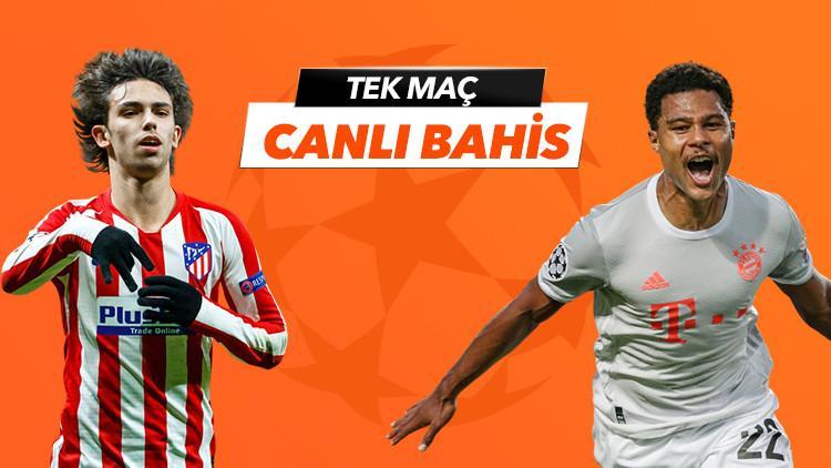 Bayern Münih 7 eksikle İspanya'da! Atletico Madrid'e verilen iddaa oranı...