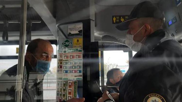 HES kodu olmadan otobüse binmek isteyince polis çağırıldı