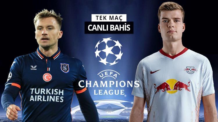 Başakşehir'in konuğu RB Leipzig! Temsilcimizin galibiyetine iddaa'da...