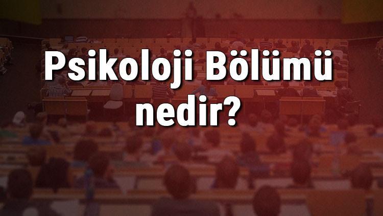 Psikoloji Bölümü nedir ve mezunu ne iş yapar? Bölümü olan üniversiteler, dersleri ve iş imkanları
