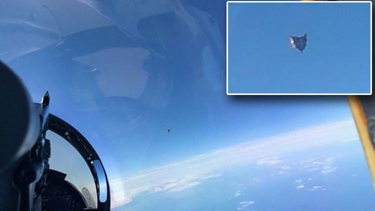 Pentagon'un UFO raporu sızdı: Savaş pilotunun çektiği fotoğraf ortaya çıktı