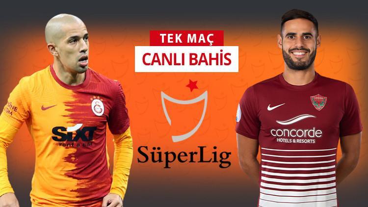 Son 5 maçından 13 puan çıkartan Galatasaray, Hatayspor'u konuk ediyor! Kazanırlarsa iddaa'da...