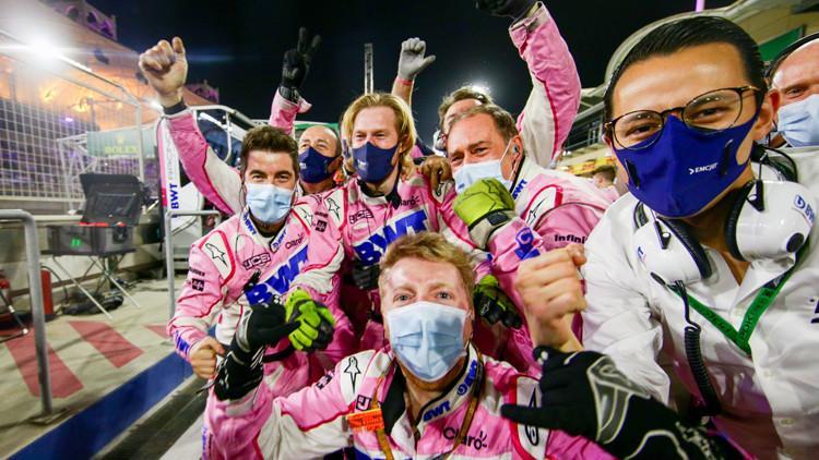 Perez, Sakhir Grand Prix'sinde F1 kariyerinin ilk birinciliğini kazandı! Mercedes'ten büyük hata...