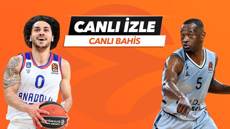 Anadolu Efes'in konuğu ASVEL! Canlı yayın ve canlı iddaa Misli.com'da...