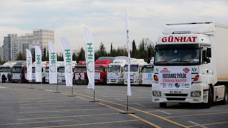 81 ilden Suriye’ye insani yardım