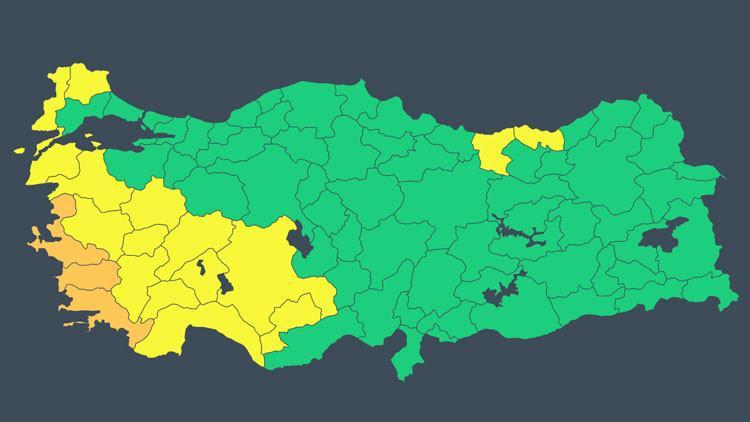 Son dakika haberler... Meteoroloji'den kritik uyarı! Kuvvetli gök gürültülü sağanak yağış...