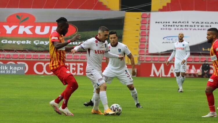 kayserispor 0 0 trabzonspor mac ozeti spor haberleri