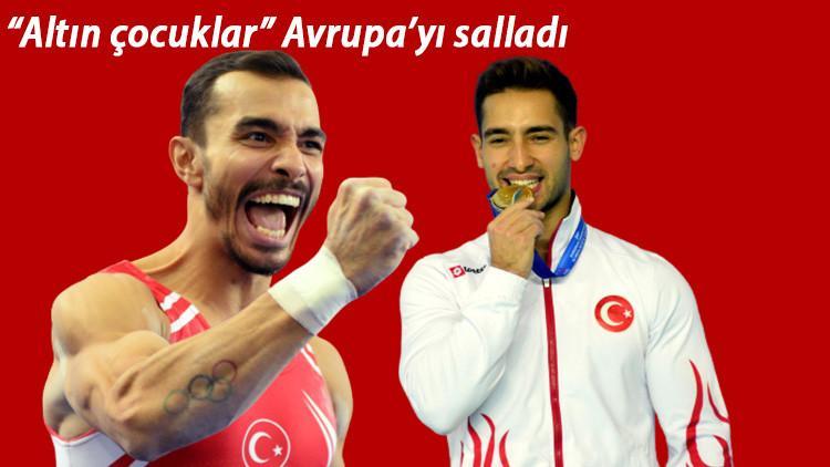 Son Dakika Haberi | Avrupa Erkekler Artistik Cimnastik Şampiyonası'nda millilerden 2 altın madalya