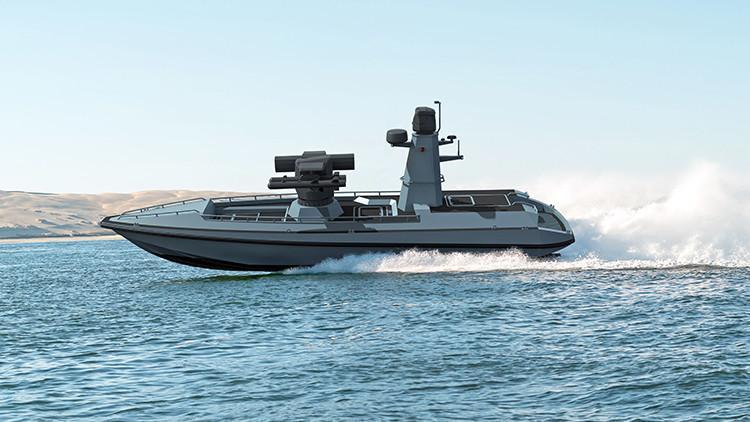 İlk Silahlı İnsansız Deniz Aracı'nın prototipi denize iniyor