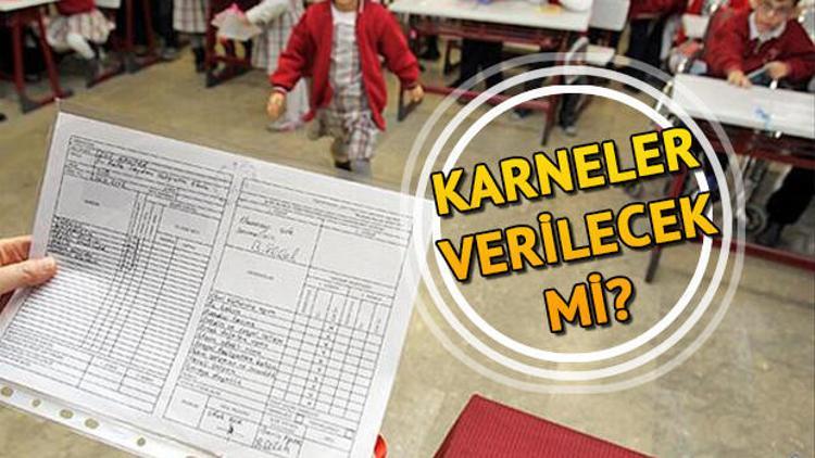 Karneler ne zaman verilecek? Karneler dağıtılacak mı? Milli Eğitim Bakanlığı duyurdu!